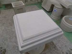 18 inch Stone Pier Cap.