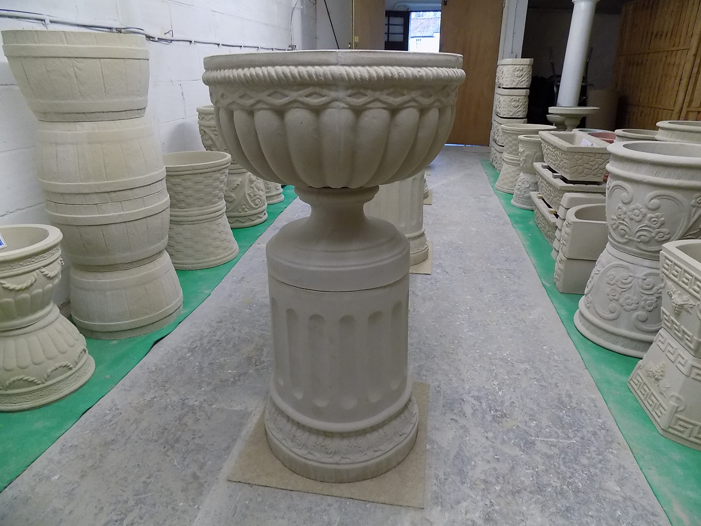 Large Classic Cast Urn Planter.